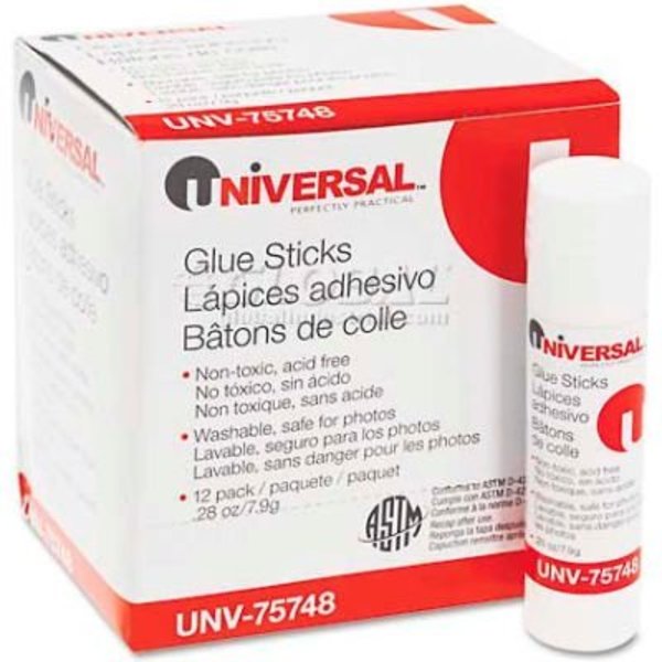 Universal Glue Stick, Clear, Stick UNV75748***